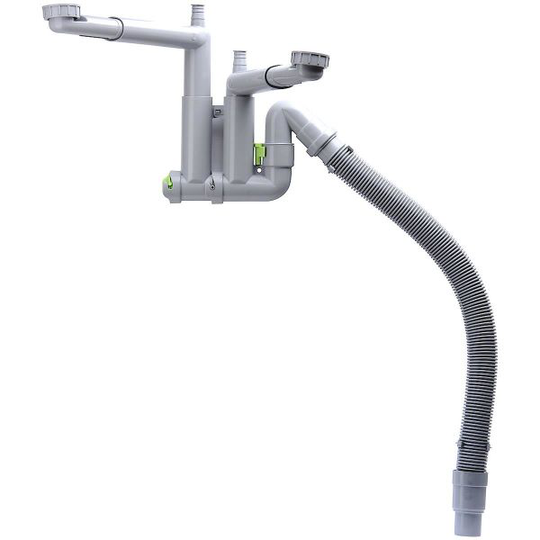 Gelia Smartloc Vesilukko tiskialtaalle, 1 1/2" 2-osainen
