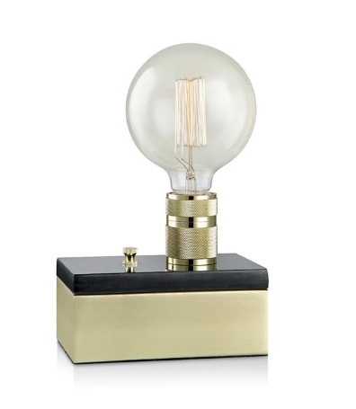 Etui tabel lamp (Brass / Kulta)