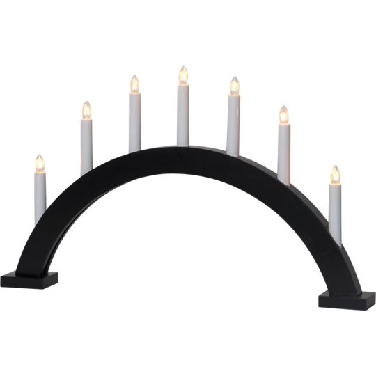 Staircase arch shaped (musta)
