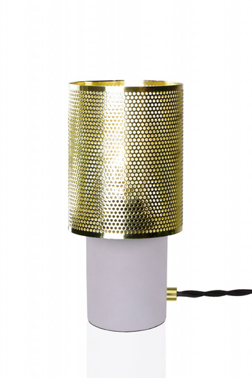 Rumble bordlampa (Brass / Kulta)