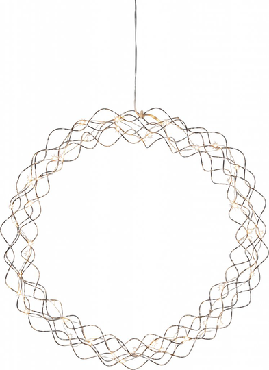 Curly 45cm (Kromattu / kiillotettu)