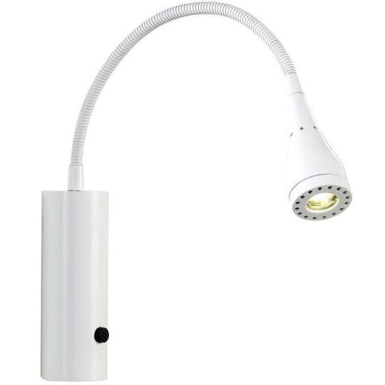 Nordlux MENTO 75531001 Seinävalaisin sisältää valonlähteen, IP20 valkoinen