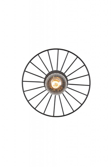 Wheel Mini ceiling light (musta)