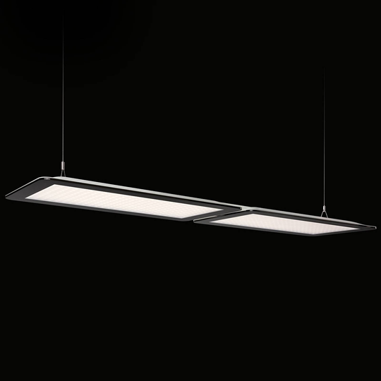 Tupla-LED-riippuvalaisin Dome-P-K2 toimistoon
