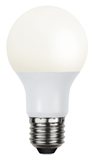 E27 Normallampa kallvitljus LED 6,5W (Läpinäkyvä)