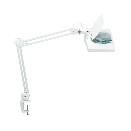 LED-suurennuslasivalaisin MAULvitrum, valkoinen
