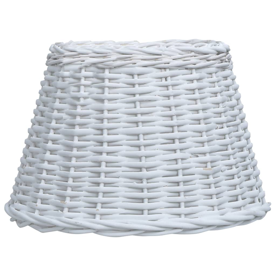 vidaXL Lampunvarjostin paju 30x20 cm valkoinen