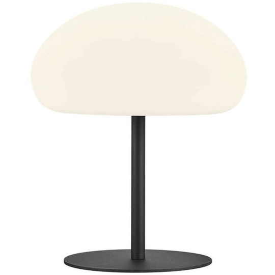 Nordlux SPONGE 2018165003 Pöytävalaisin 4,8 W LED, IP65, musta/valkoinen Halkaisija: 340 mm