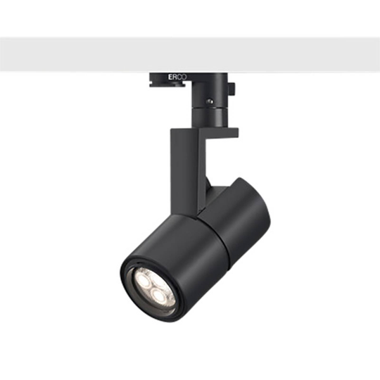 ERCO Parscan 230V -kohdevalo 6W Spot 930 musta