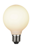 LED lamppu E27 G80 opaque double coating Valkoinen