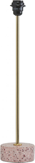 Terazzo lamp base (pinkki)