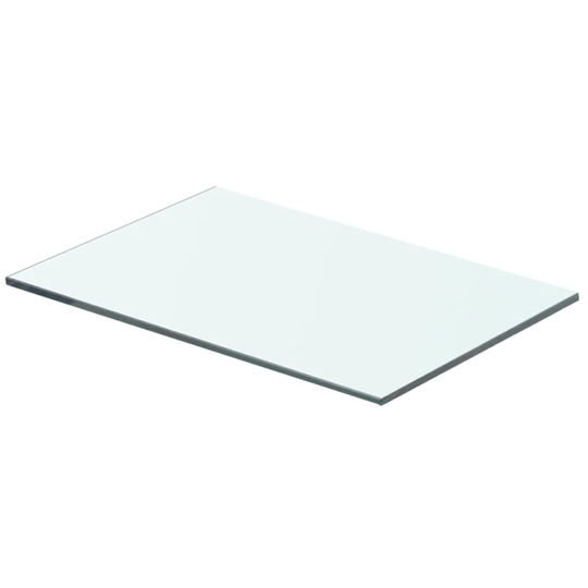 vidaXL Hyllypaneeli Kirkas lasi 40x20 cm