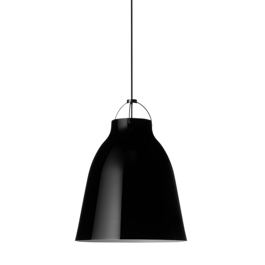 FRITZ HANSEN Caravaggio P3, kiiltomusta/musta