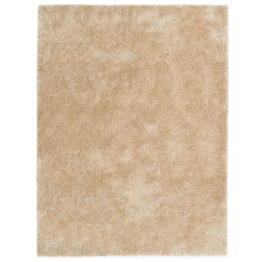 vidaXL Shaggy-matto 140x200 cm beige