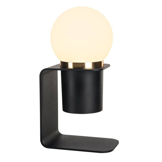 SLV Tonila -LED-pöytälamppu musta/messinki