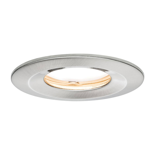 Paulmann LED-spotti Slim Coin himmennys IP65 rauta