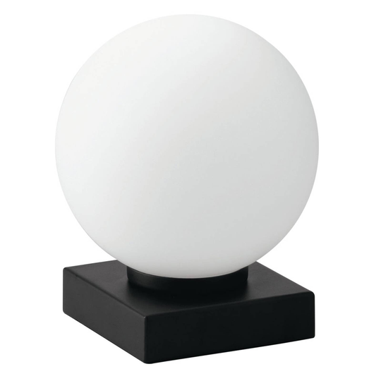 Pöytävalaisin Enoire musta ja valkoinen, 1-lamp.