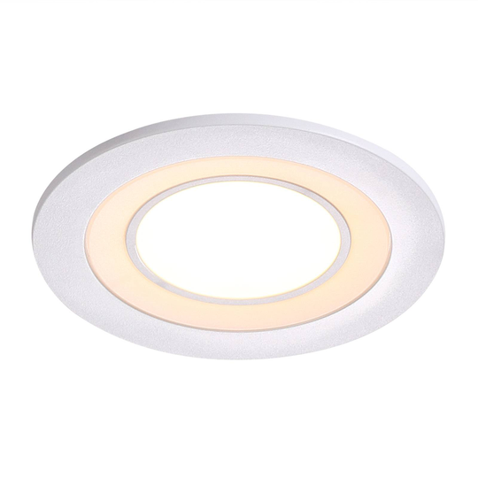 LED-kattouppovalaisin Clyde, lämmin valkoinen Ø8cm