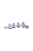 Ulkokoriste Crystalo 12 cm Harmaa