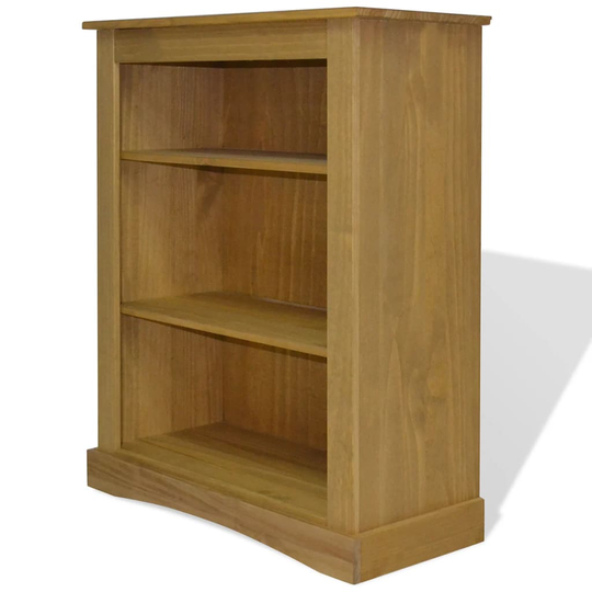 vidaXL Kirjahylly 3-tasoa Meksikon mänty Corona Range 81x29x100 cm