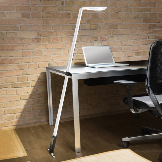 Luctra Flex -LED-lattiavalo, akku, valkoinen