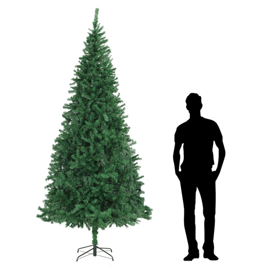 vidaXL Tekojoulukuusi 300 cm vihreä