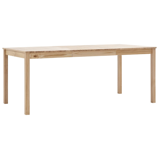 vidaXL Ruokapöytä 180x90x73 cm mänty