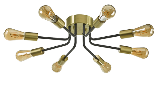 Vincent ceiling (Brass / Kulta)