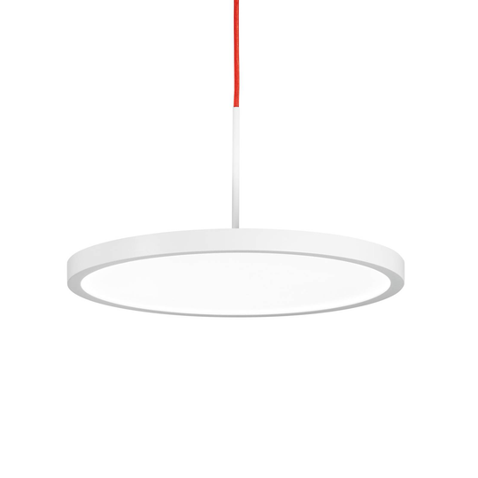LED-riippuvalo VIVAA 2.0 Ø45cm, punainen, 3 000 K