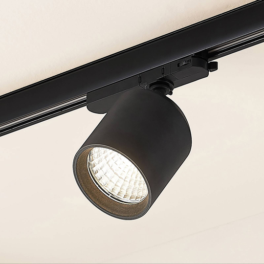Arcchio Candra -LED-kiskospotti musta 26W 3 000 K