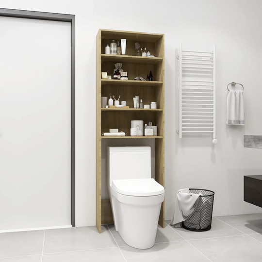 vidaXL Pesukonekaappi Sonoma-tammi 64x24x190 cm