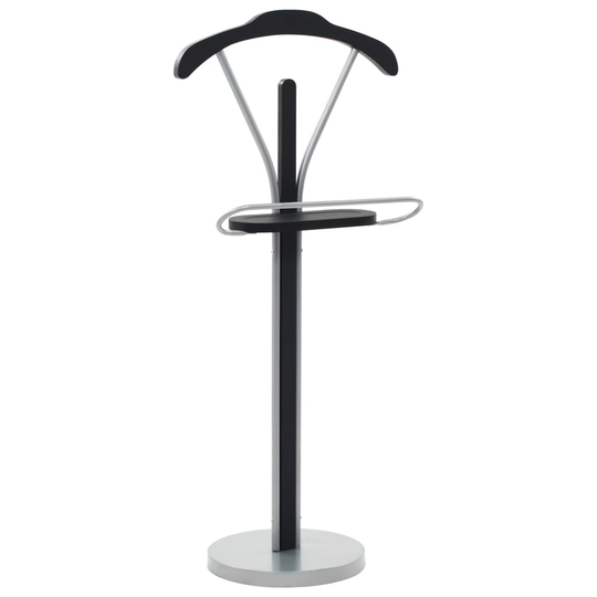 vidaXL Pukuteline 45x35x107 cm musta ja harmaa