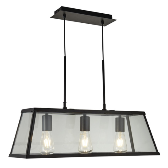 Voyager 3L ceiling light (musta)