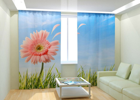 Kuvaverhot PINK CERBERA 300x260 cm