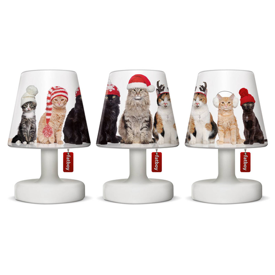 Fatboy Mini Cappie -varjostin, 3 kpl, x-mas cats