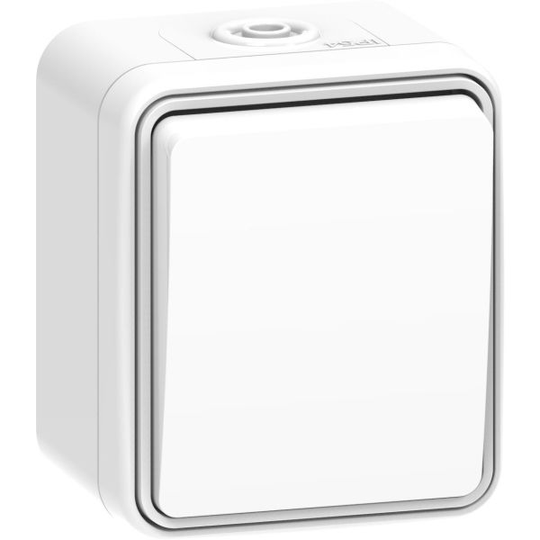Gelia Connect 2 Home Virtakytkin 1-napainen, porrastettu, pinta-asennus, koteloitu