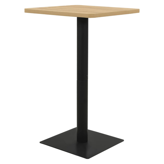 vidaXL Bistropöytä tammen värinen 78,5x78,5x107 cm