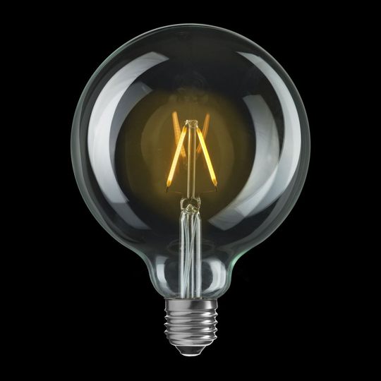 E27 Glob 125mm 0,8W LED ej dimbar