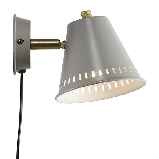 Pine wall lamp (harmaa)