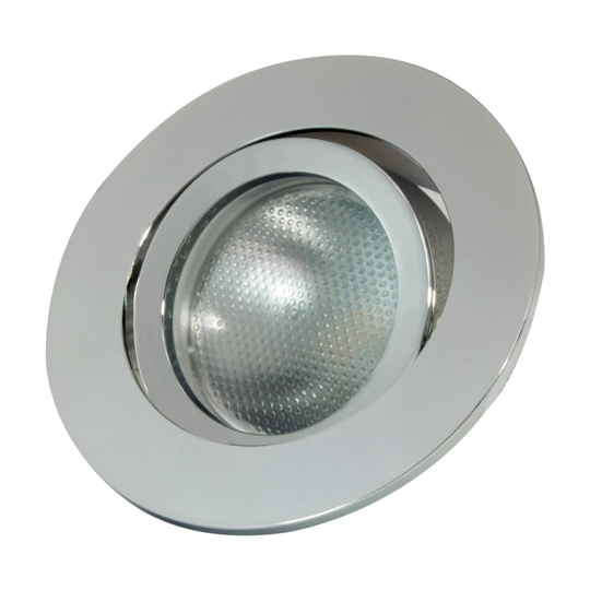 LED-uppovalo Decoclic GU10/GU5.3, pyöreä, hopea