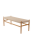 JOKKFALL penkki 120 cm Vaalea puu