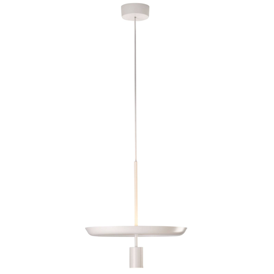 Prandina Landing S50-LED-riippuvalo mattavalkoinen