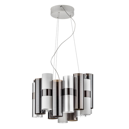 Slamp La Lollo Medium -riippuvalo tina/valkoinen