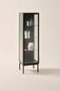 HASTINGS kaappi Black mdf/ metal