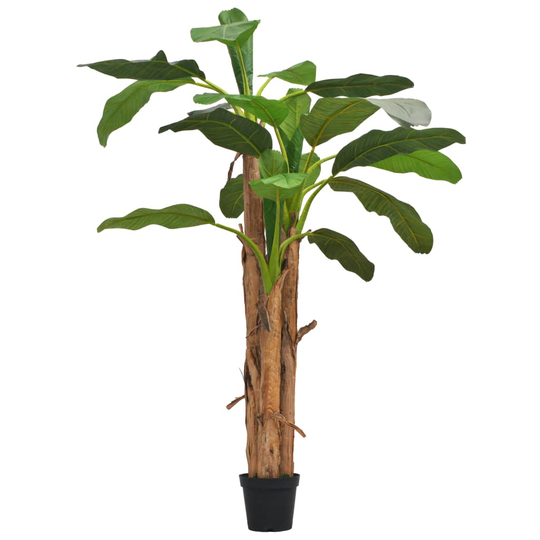 vidaXL Tekokasvi ruukulla banaanipuu 250 cm vihreä