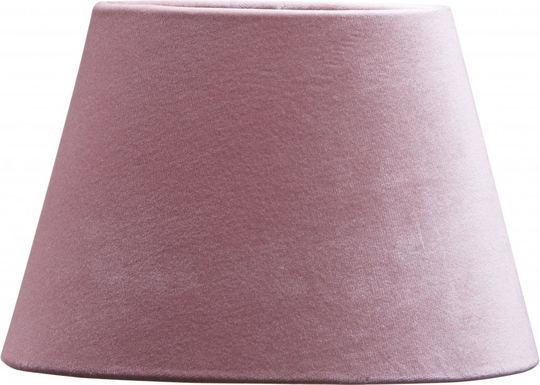 Oval velvet 20cm (pinkki)