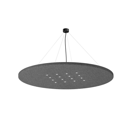 LEDWORKS Sono-LED Round 16 -valo 930 38° harmaa