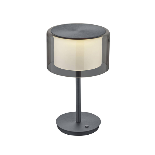 BANKAMP Grand Smoke -LED-pöytälamppu, ZigBee