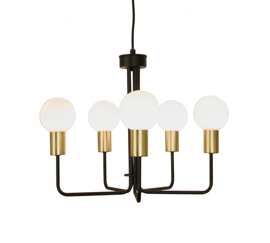 Kvint ceiling light (musta)