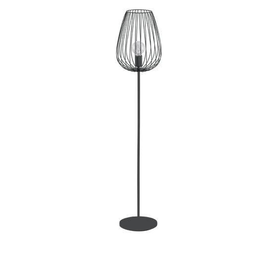 Newtown floor lamp (musta)